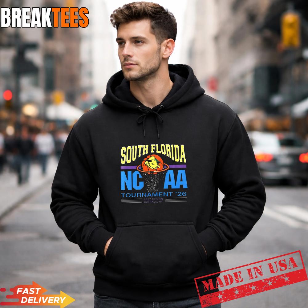 South Florida Bulls NCAA Basketball Tournament 2026 T-Shirt