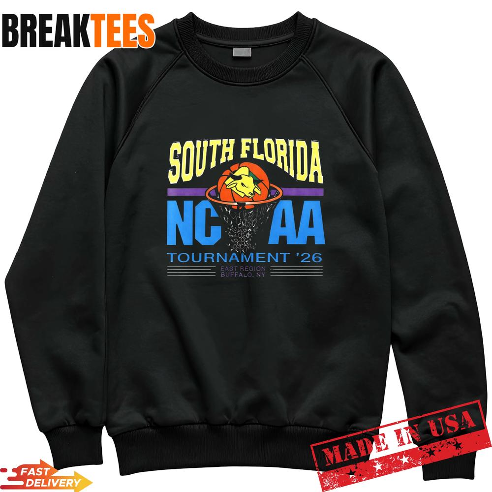 South Florida Bulls NCAA Basketball Tournament 2026 T-Shirt