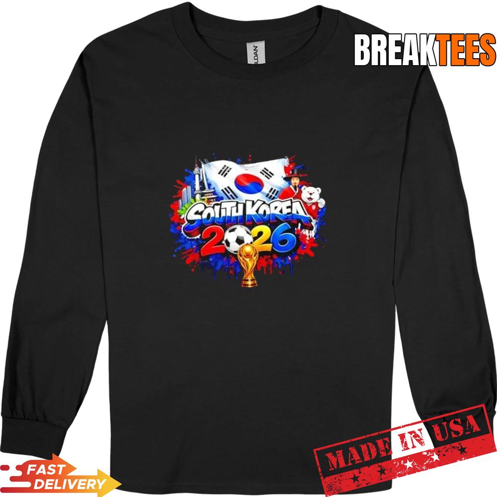 South Korea North America Soccer Tournament 2026 T-Shirt