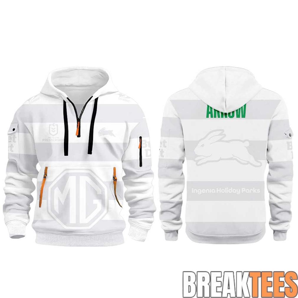 South Sydney Rabbitohs Arrow White 2026 Hoodie