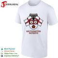 Southampton Patriots Shield Crest Rose Logo England Flag Shirt