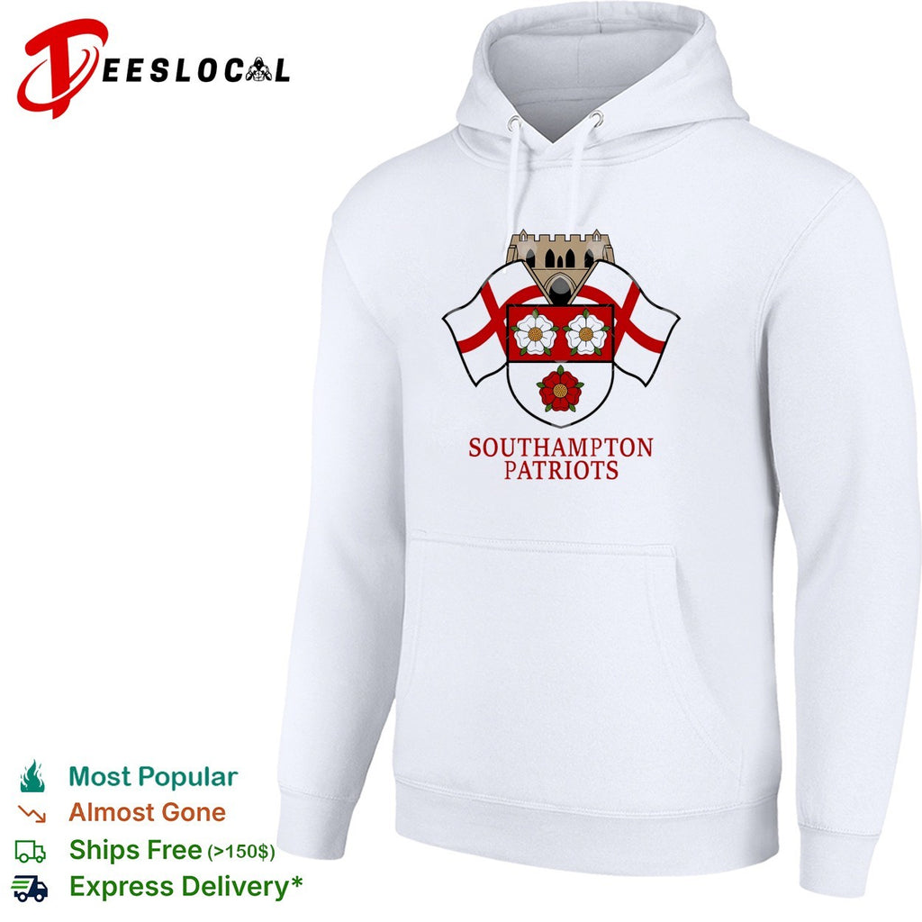 Southampton Patriots floral logo shirt
