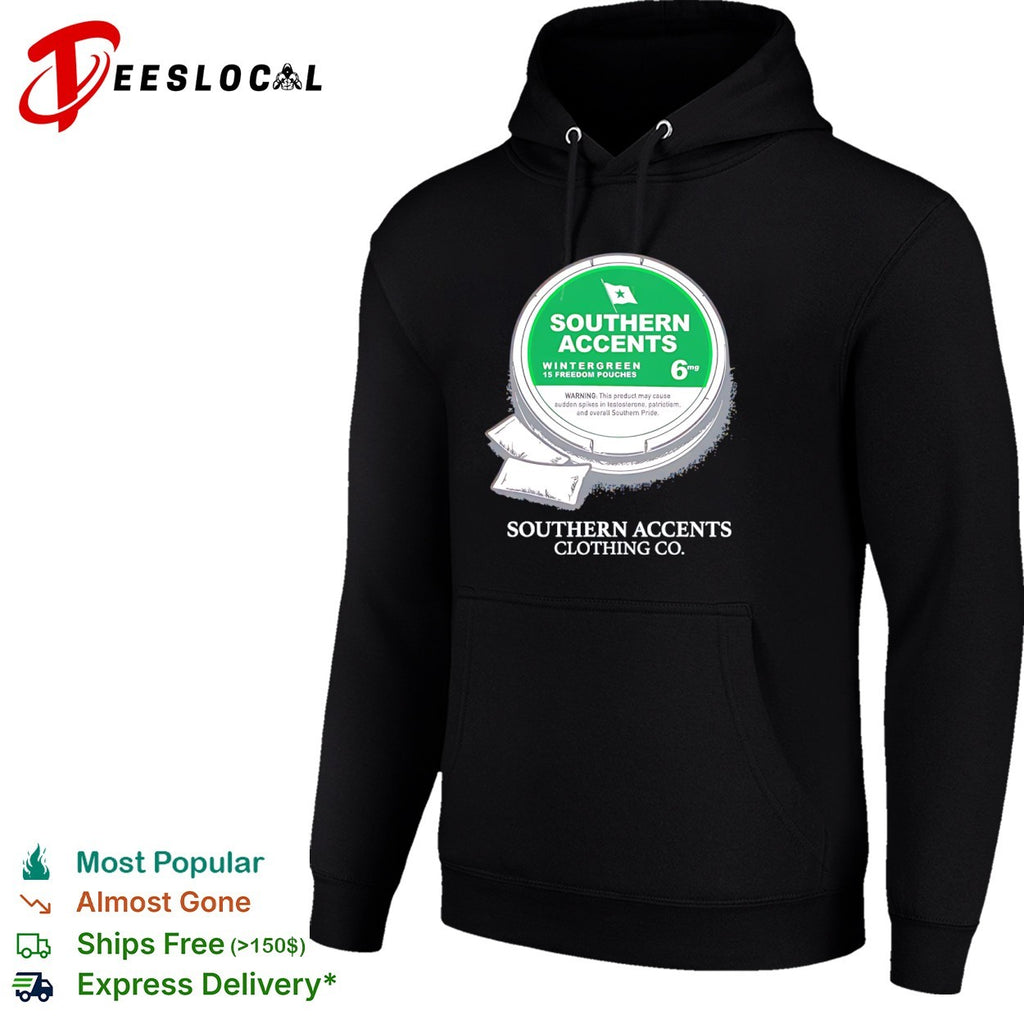 Southern Accents Wintergreen 6mg 15 Freedom Pouches shirt