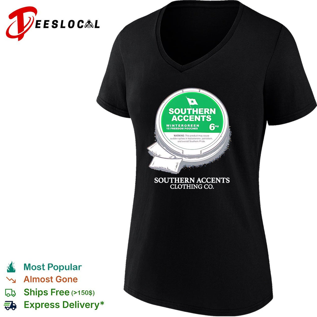 Southern Accents Wintergreen 6mg 15 Freedom Pouches shirt