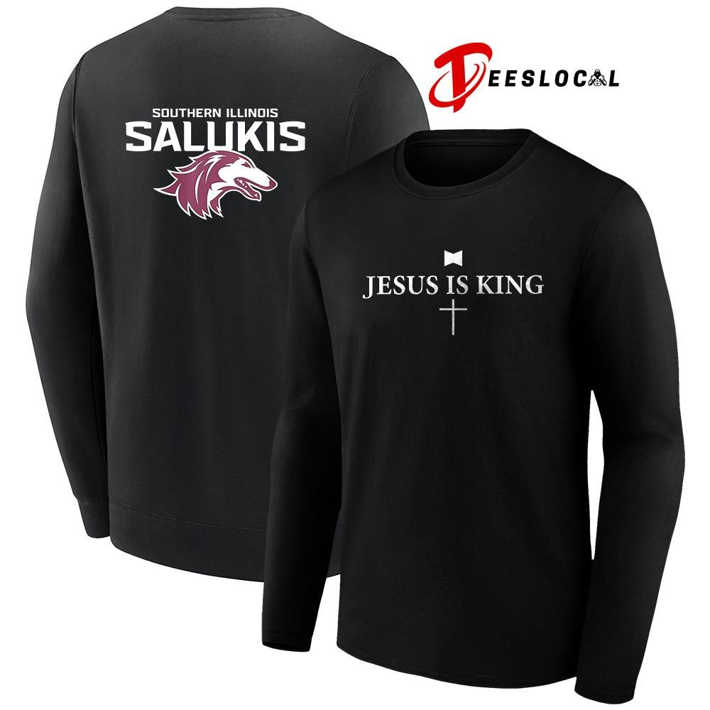 Southern Illinois Salukis Jesus is king shirt