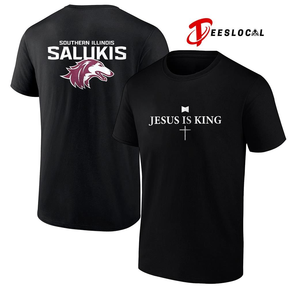 Southern Illinois Salukis Jesus is king shirt