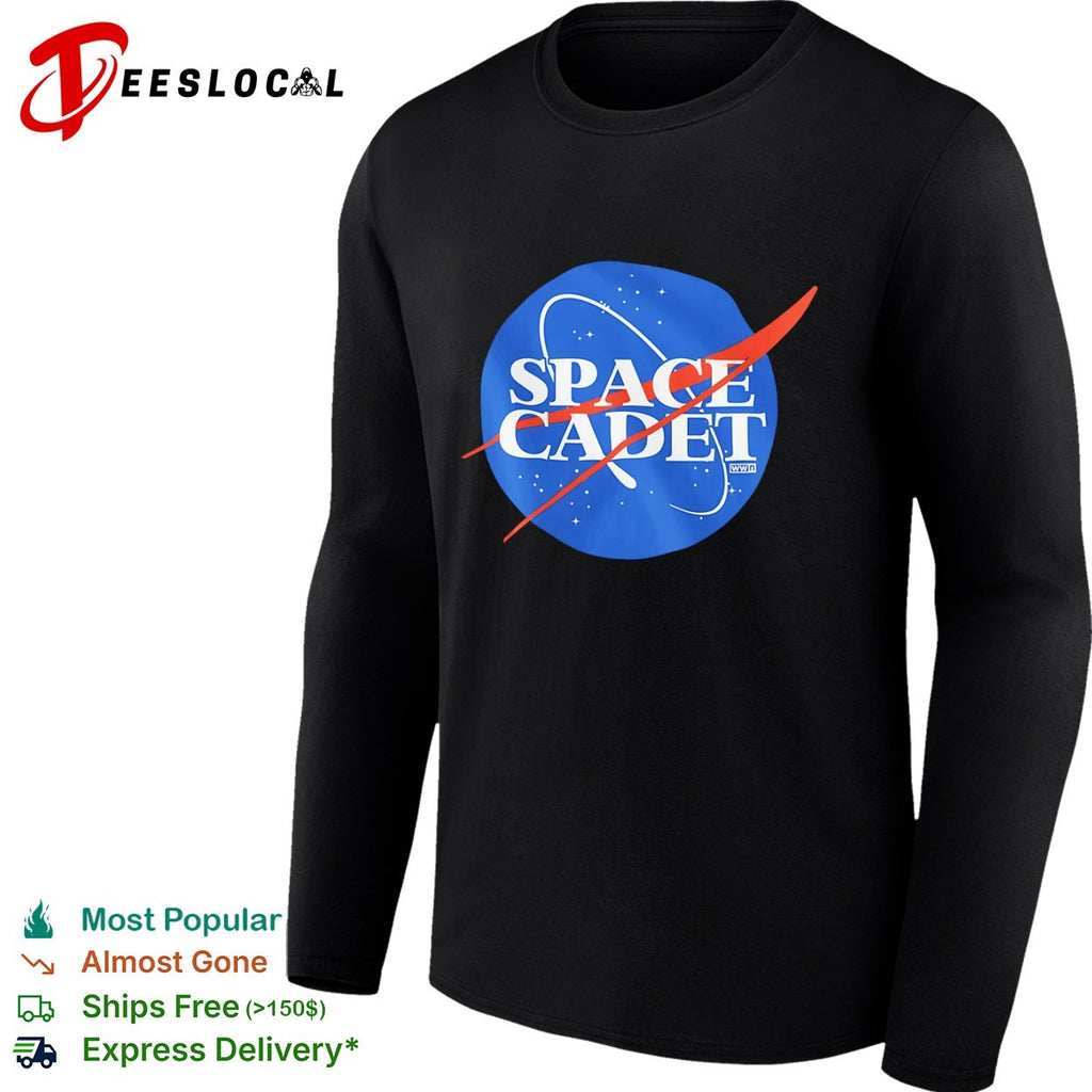 Space Cadet NASA Parody Logo shirt