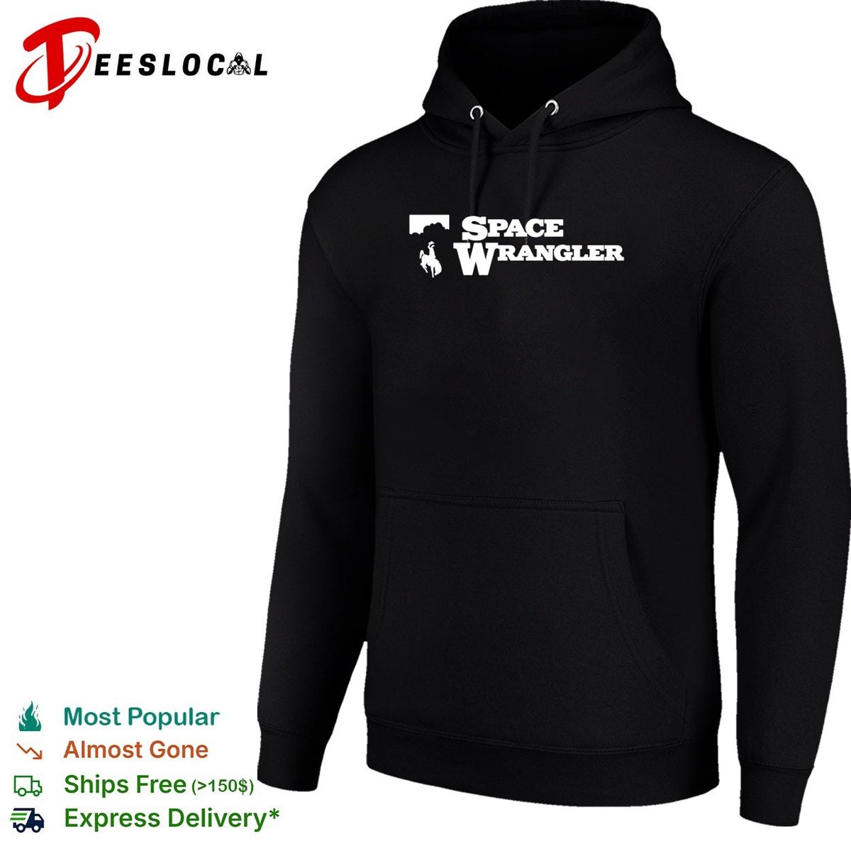 Space Wranger RED Tee Jackson WY 07 05 2026 shirt