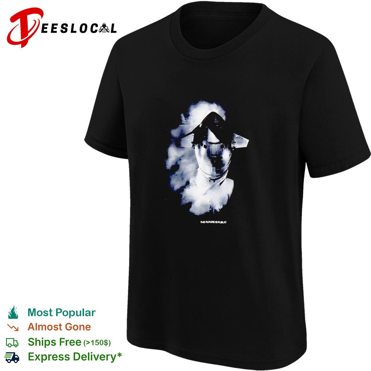 SpaceX Starship The Future is Public Aerospace Exploration Shirt