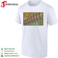 Spafford 6 17 26 Hobart Art Theater Hobart IN Surreal Eye Pipe Cartoon shirt