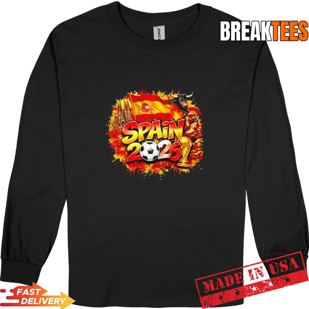 Spain North America Soccer Tournament 2026 T-Shirt