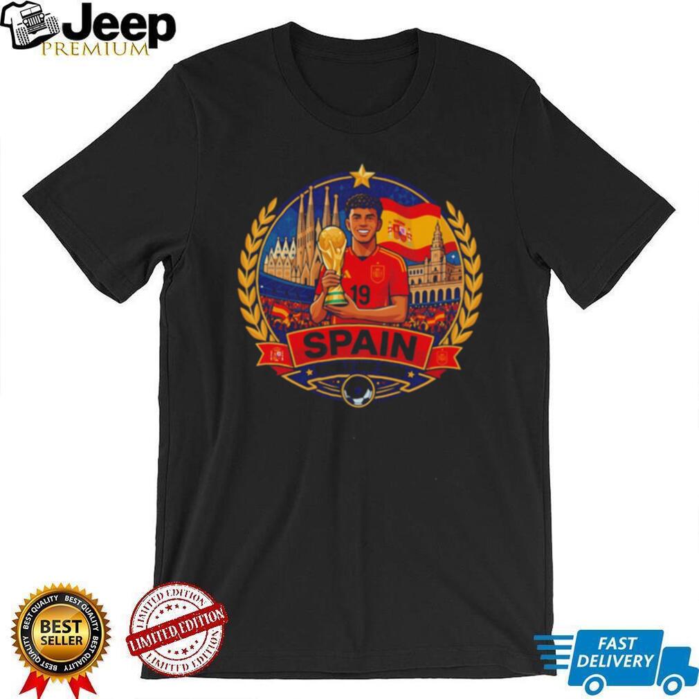 Spanish Soccer Champion World Cup 2026 illustration shirt