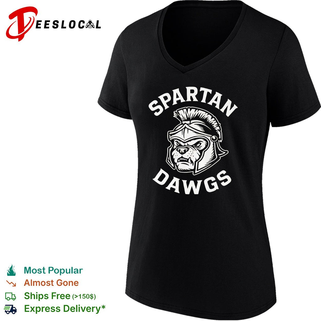 Spartan Dawgs mascot logo shirt