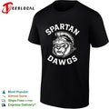 Spartan Dawgs mascot logo shirt