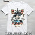 Speed Freak Eyeball Biker Helmet Kustom Kulture T Shirt