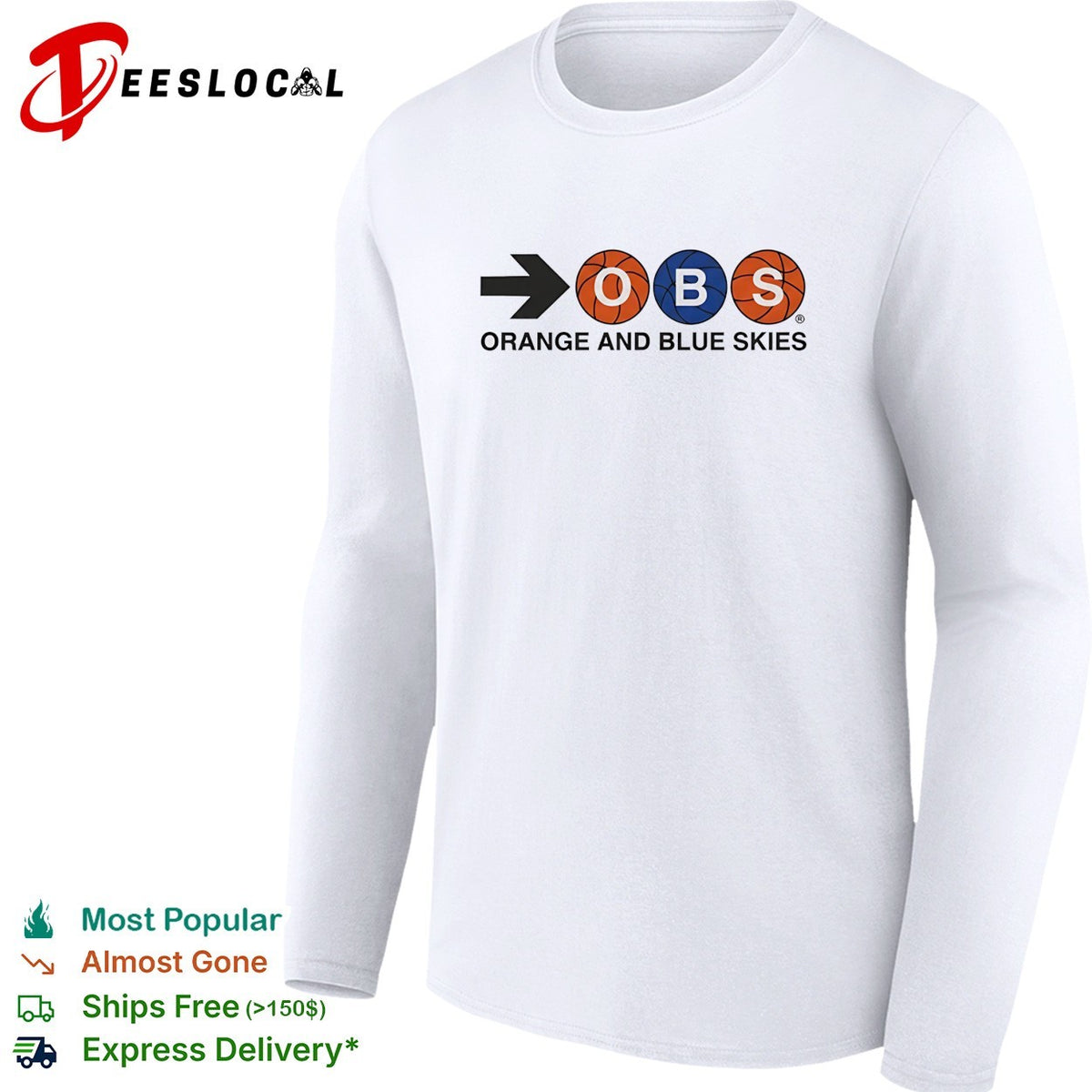Spike Lee Orange and Blue Skies 2026 NBA Finals Game 2 shirt