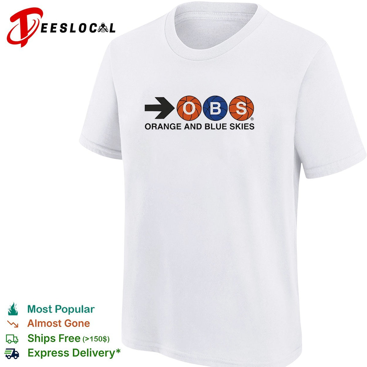 Spike Lee Orange and Blue Skies 2026 NBA Finals Game 2 shirt