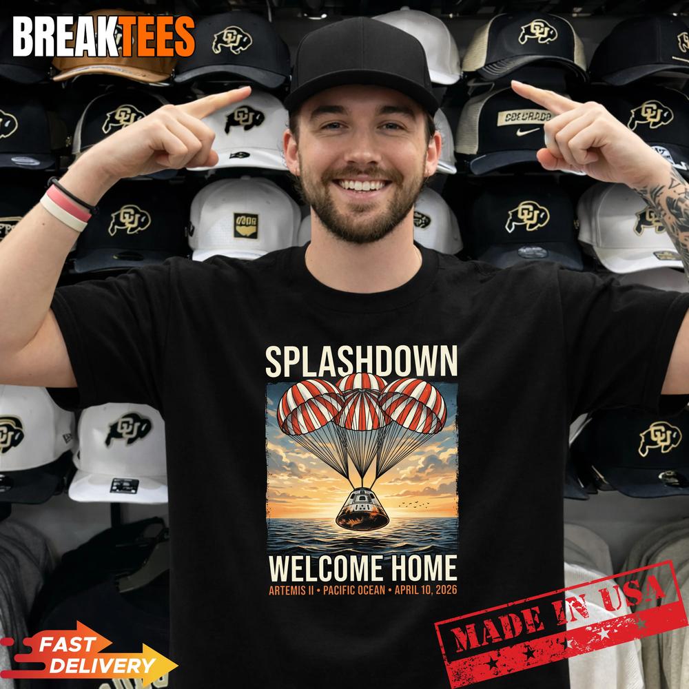 Splashdown Welcome Home Artemis Ii Pacific Ocean April 2026 Shirt
