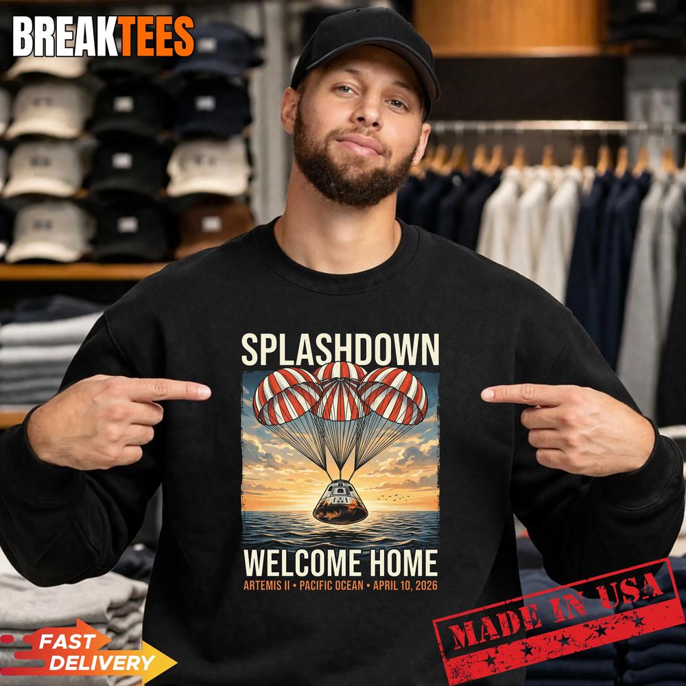Splashdown Welcome Home Artemis Ii Pacific Ocean April 2026 Shirt