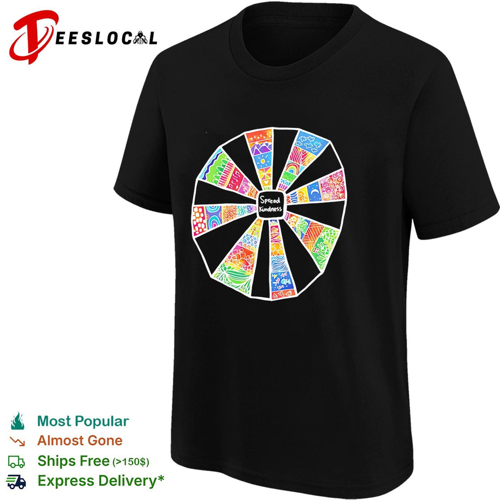 Spread Kindness spin roll shirt