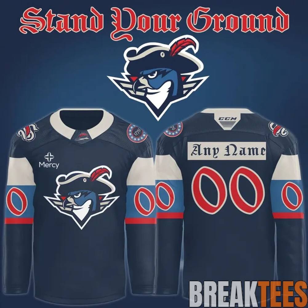 Springfield Thunderbirds 250th Celebration Hockey Jersey