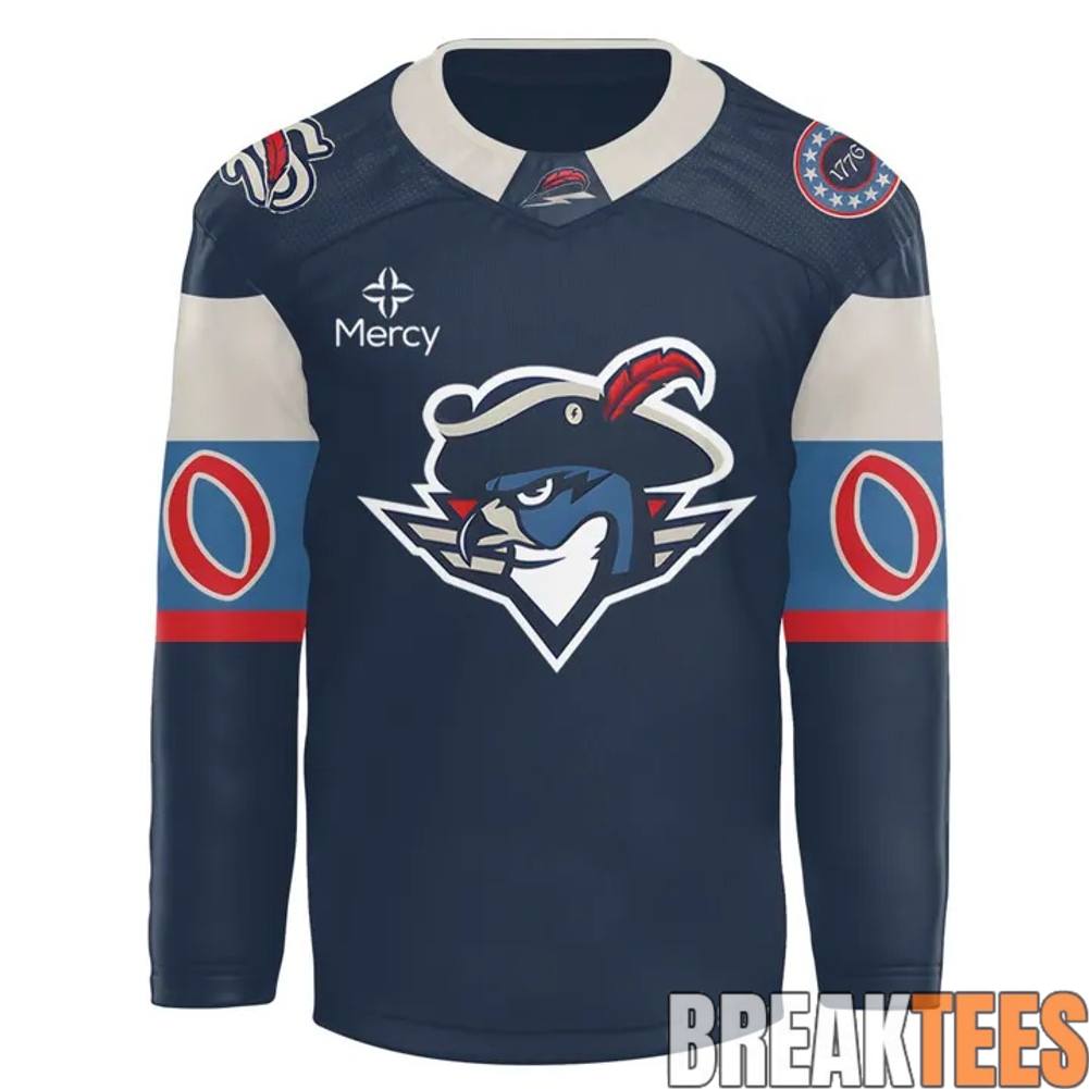 Springfield Thunderbirds 250th Celebration Hockey Jersey