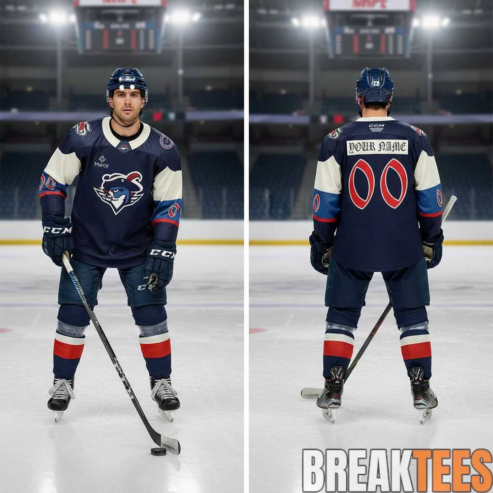 Springfield Thunderbirds 250th Celebration Hockey Jersey