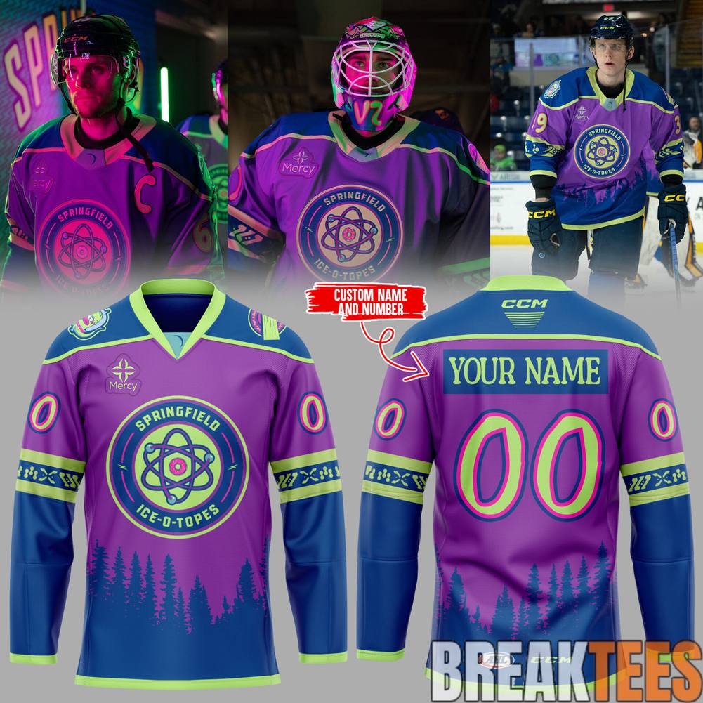 Springfield Thunderbirds IceTopes Night Hockey Jersey