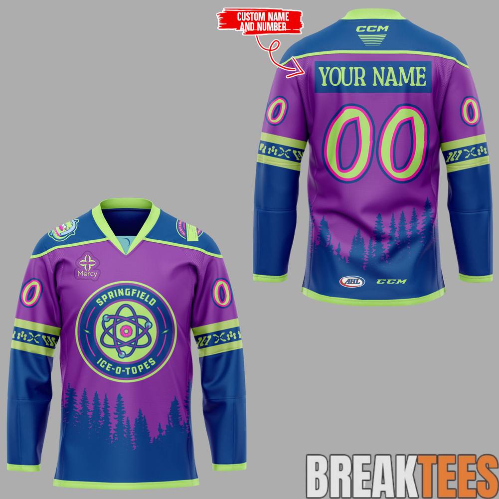 Springfield Thunderbirds IceTopes Night Hockey Jersey