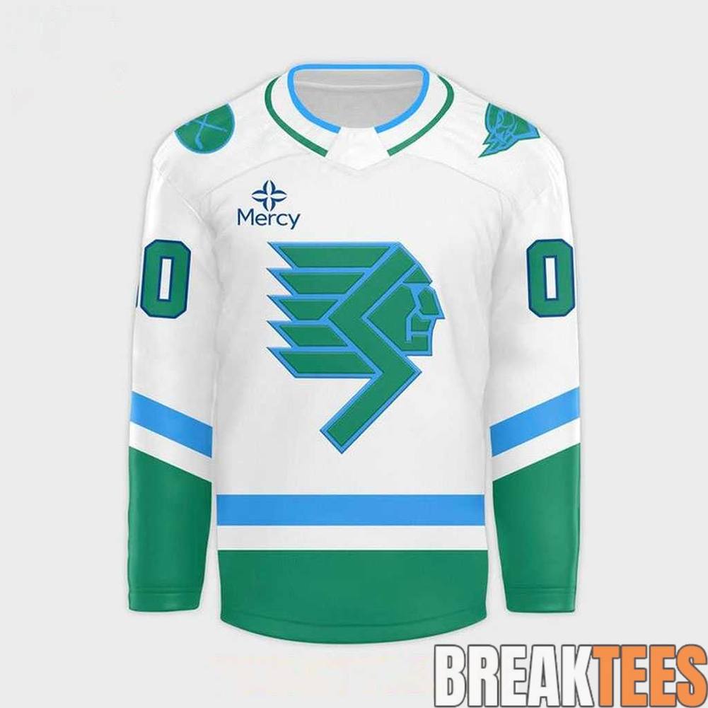 Springfield Thunderbirds Throwback Night 2026 Custom Jersey