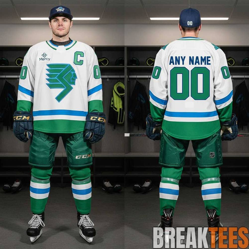 Springfield Thunderbirds Throwback Night 2026 Custom Jersey