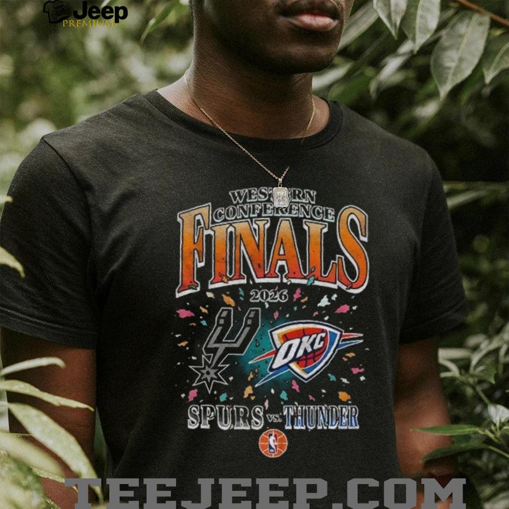 Spurs Vs Thunder 2026 Western Conference Finals T Shirt