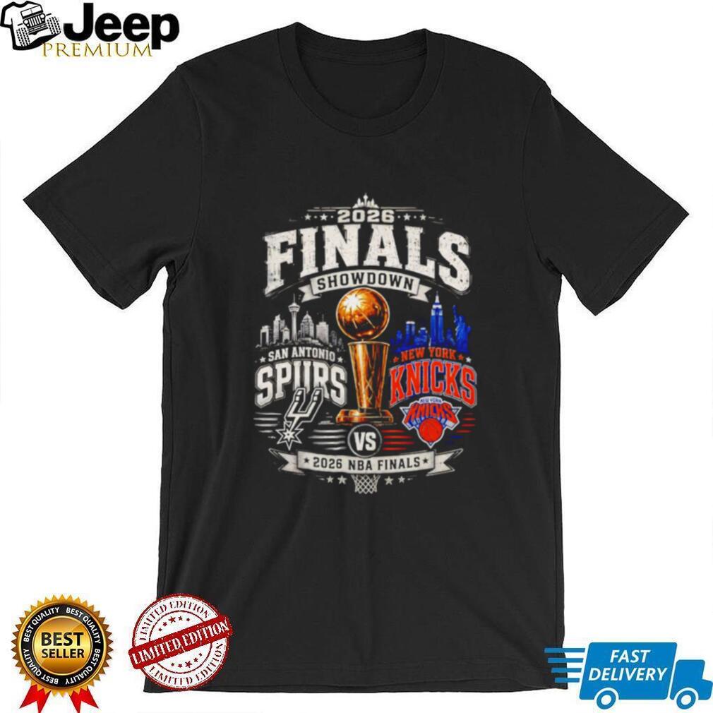 Spurs vs Knicks 2026 Finals Showdown Championship shirt