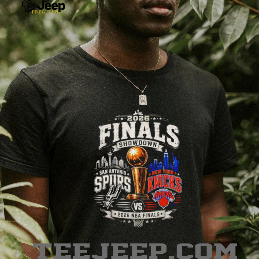 Spurs vs Knicks 2026 Finals Showdown Championship shirt
