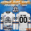 St. Cloud Norsemen Charlie Boike Night Hockey Jersey