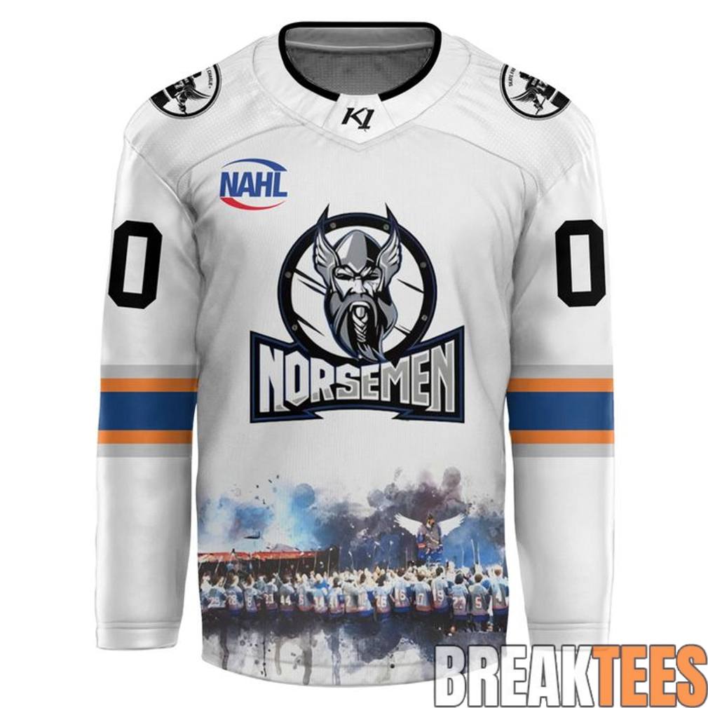 St. Cloud Norsemen Charlie Boike Night Hockey Jersey