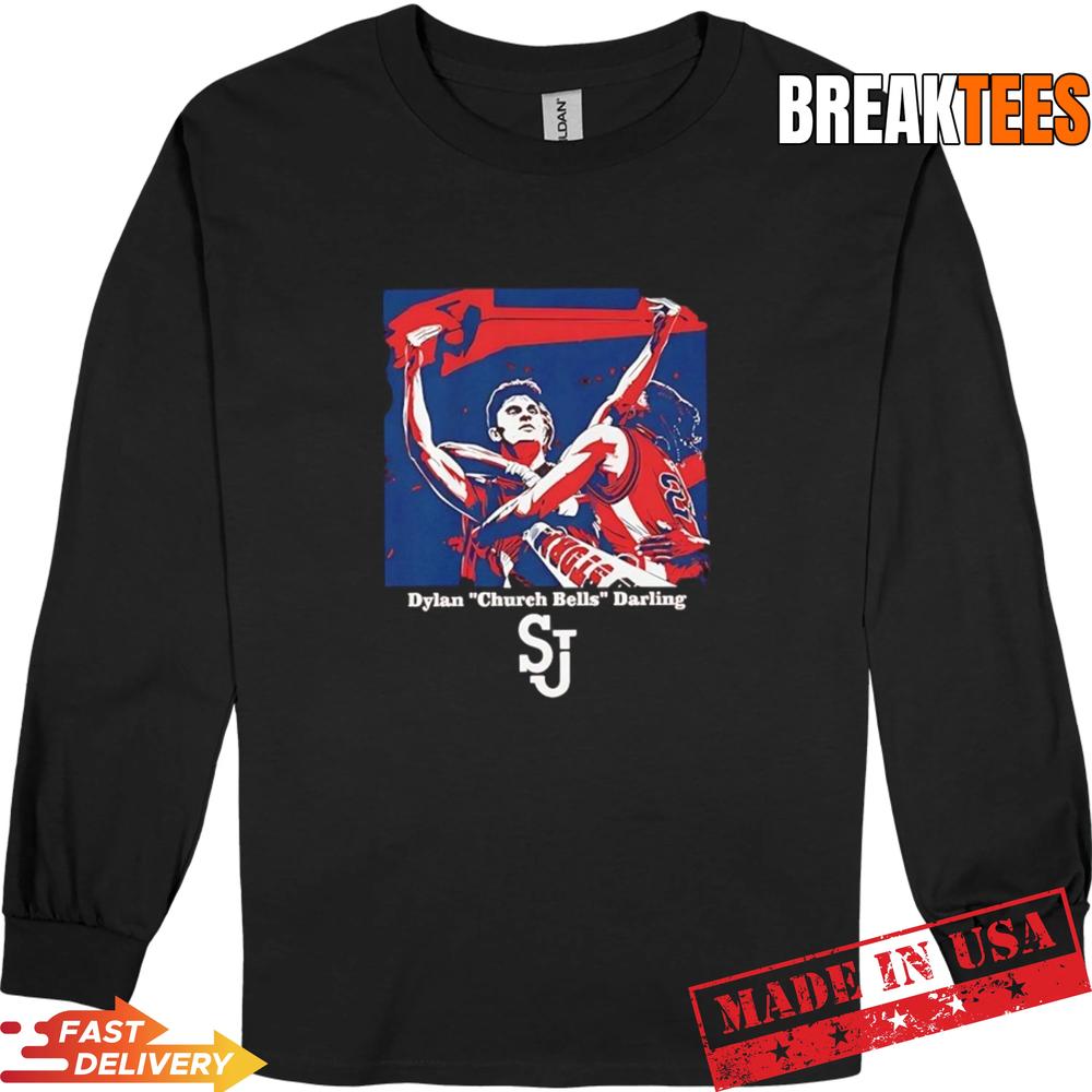 St Johns Red Storm Dylan Church Bells Darling graphic Shirt