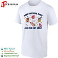 St Louis Cardinals Here for Home Runs and the Hot Dogs MLB mascot cartoon shirt