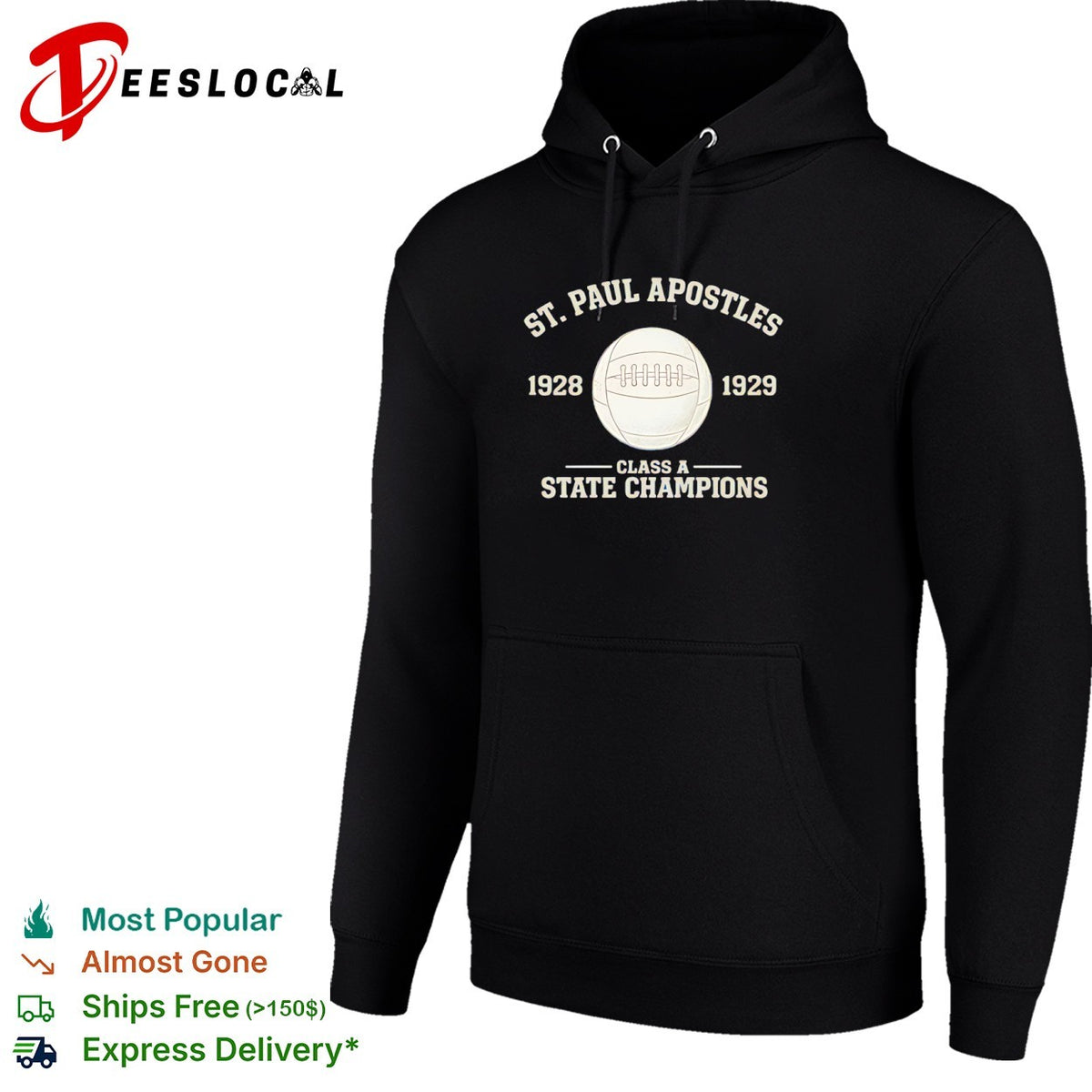 St Paul Apostles 1928 1929 Class A State Champions Football Athletic Sport shirt