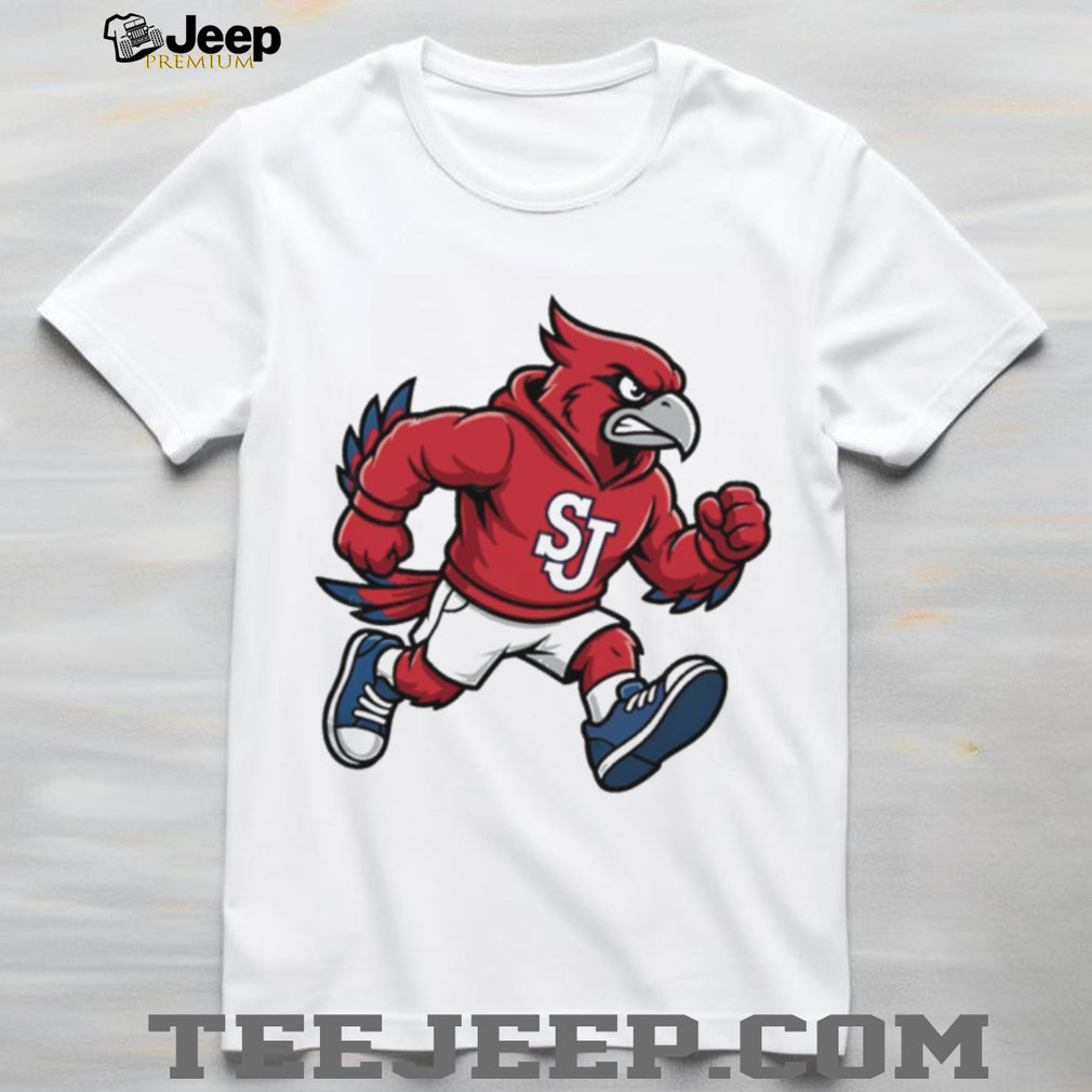 St. Joseph’s Hawks Running Mascot Logo Collegiate T Shirt