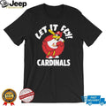 St. Louis Cardinals Let It Fly Fredbird Mascot Baseball T Shirt
