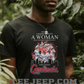 St. Louis Cardinals Never Underestimate A Woman Who Understands Baseball Vintage Fans Shirt
