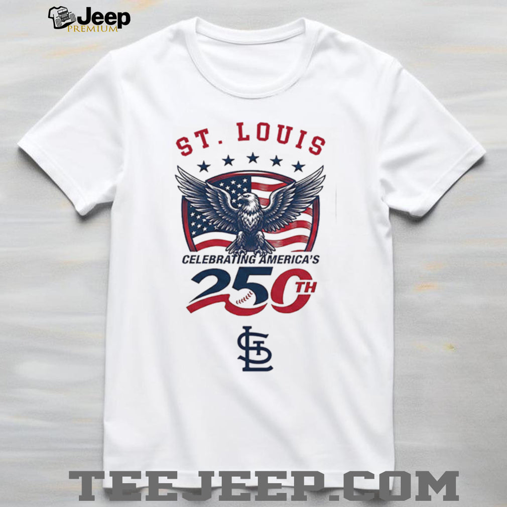 St. Louis Cardinals Personalized America’s 250th Anniversary Baseball Jersey T Shirt