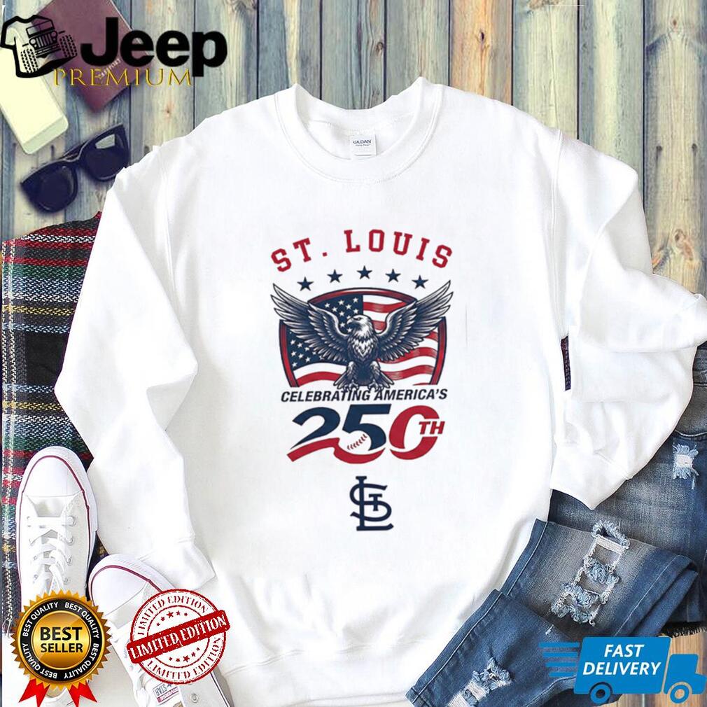 St. Louis Cardinals Personalized America’s 250th Anniversary Baseball Jersey T Shirt