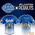 St. Paul Saints Peanuts Night MiLB 2026 Personalized Baseball Jersey