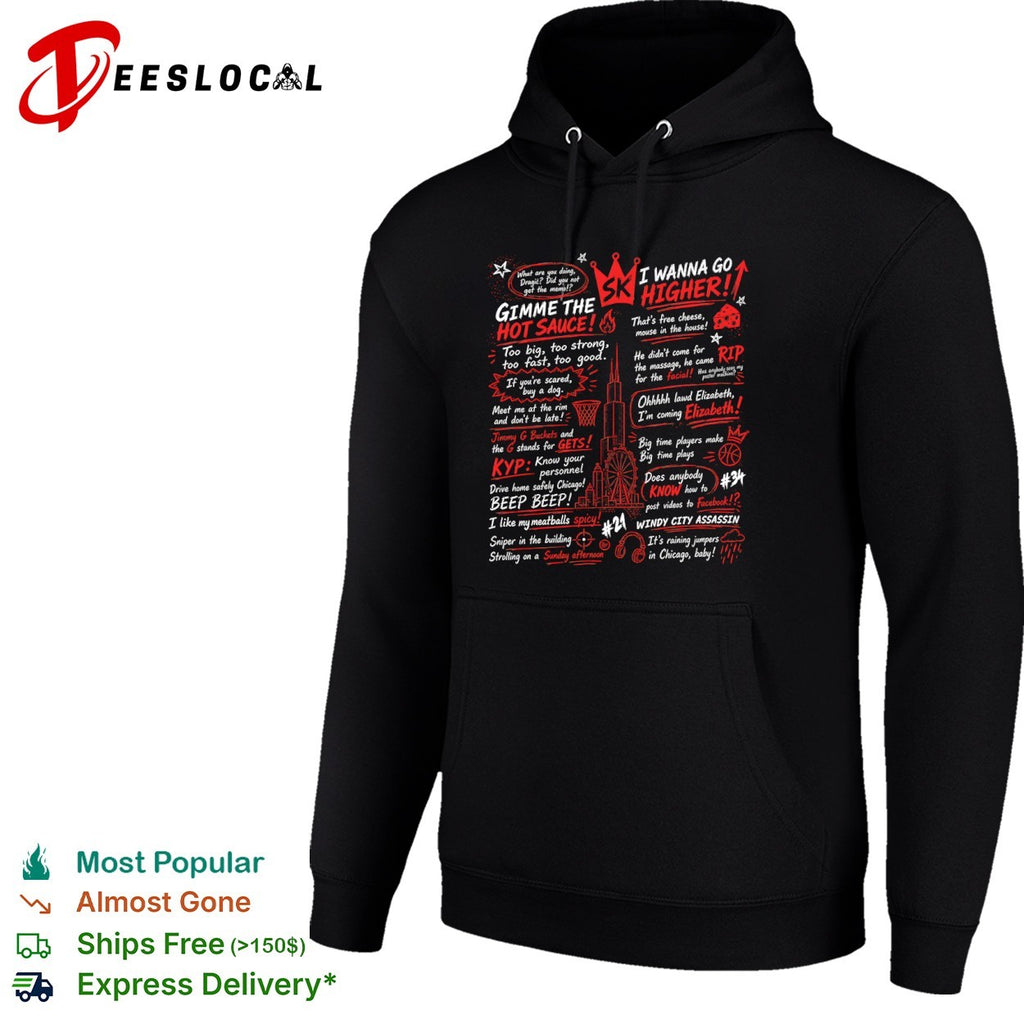 Stacey King Chicago Bulls Gimme The Hot Sauce I Wanna Go Higher shirt