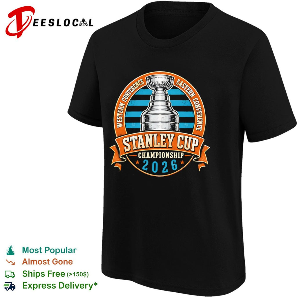 Stanley Cup Championship 2026 Western Conference Eastern Conference NHL shirt