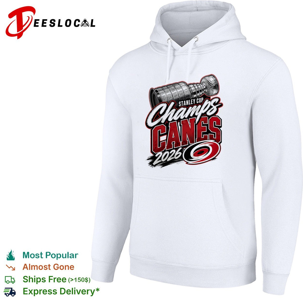 Stanley Cup Champs Canes 2026 Carolina Hurricanes NHL Hockey Shirt