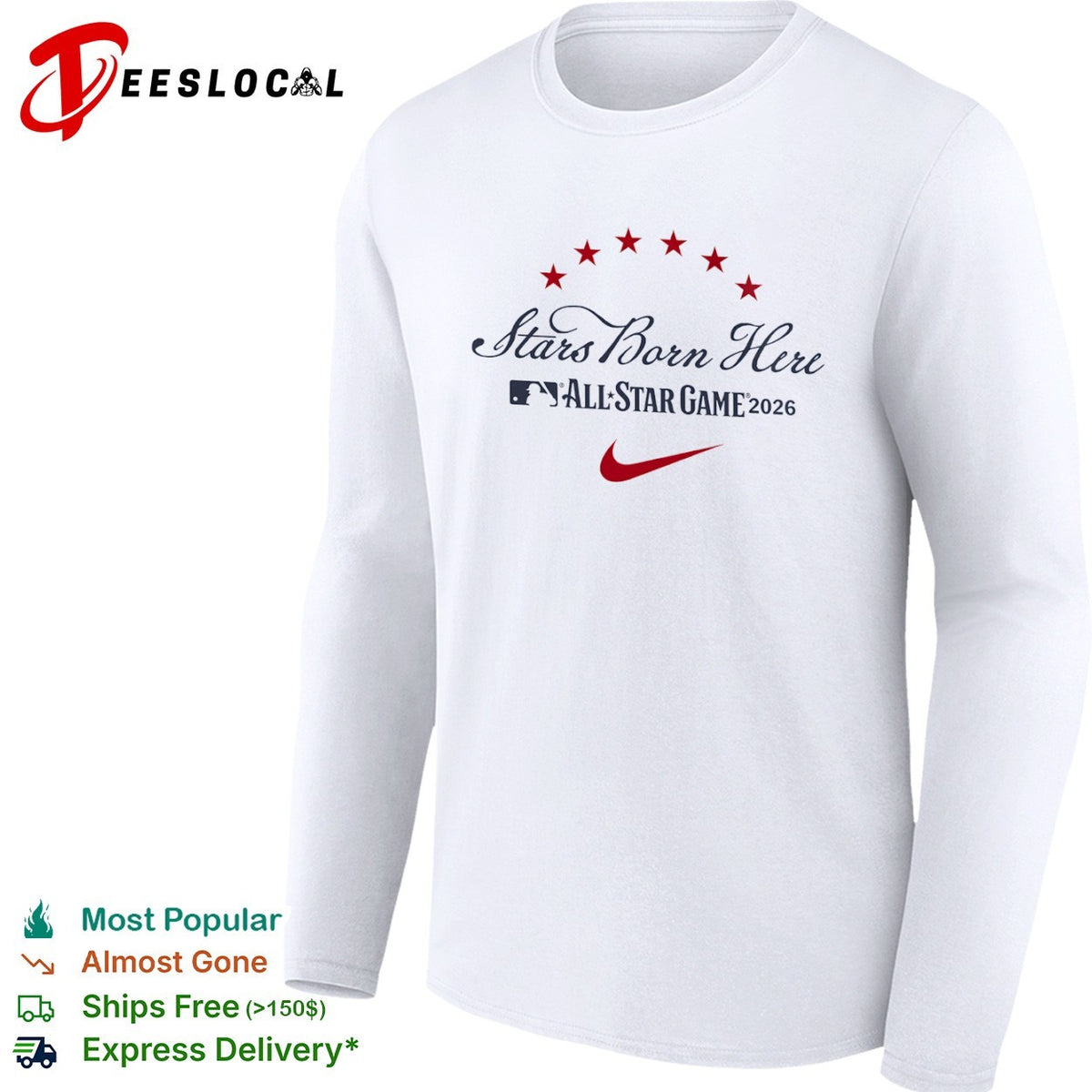 Stars Born Here MLB All Star Game 2026 shirt