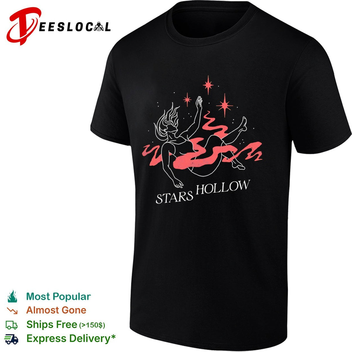 Stars Hollow Gilmore Girls Celestial Floating shirt